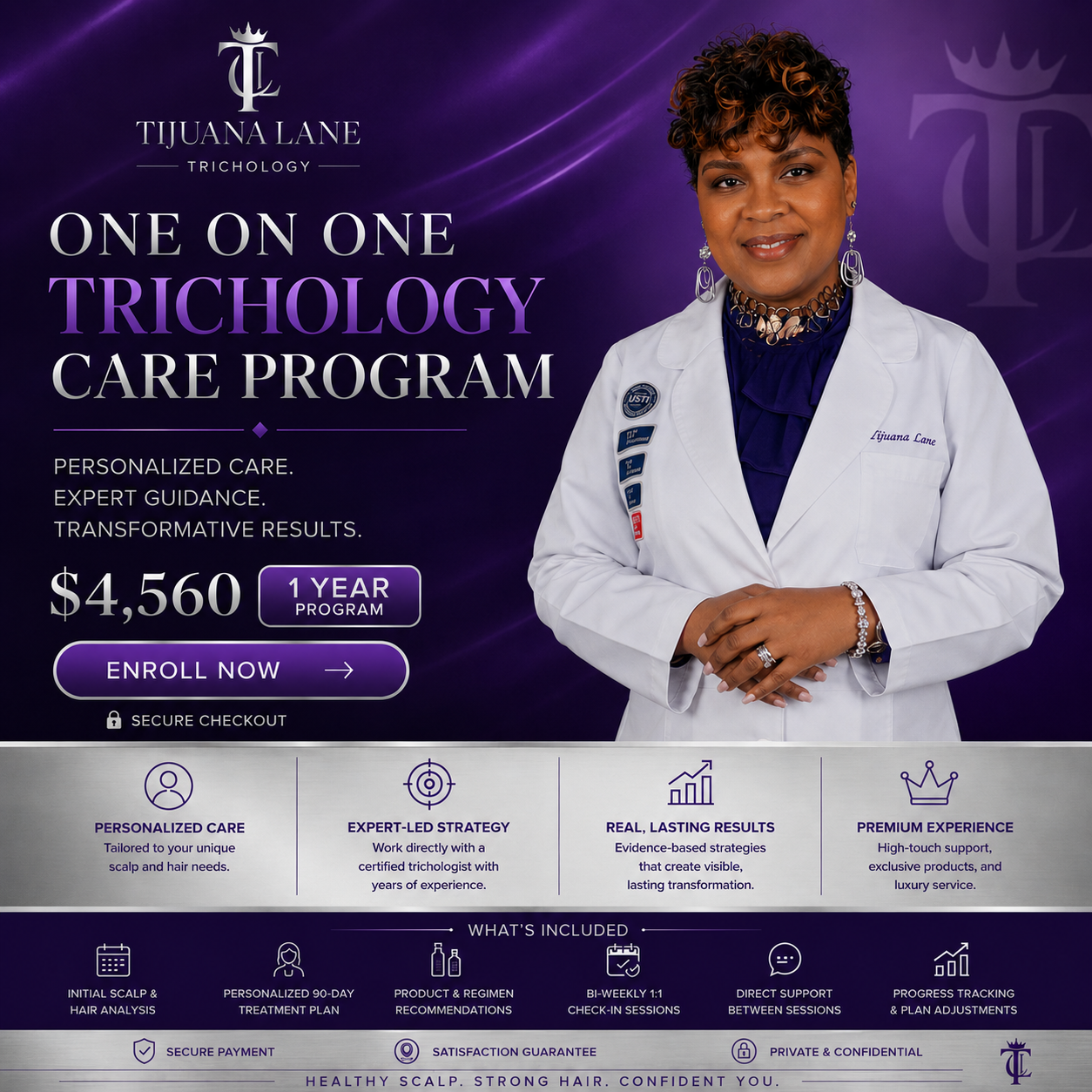 One on One Trichology Care Program
